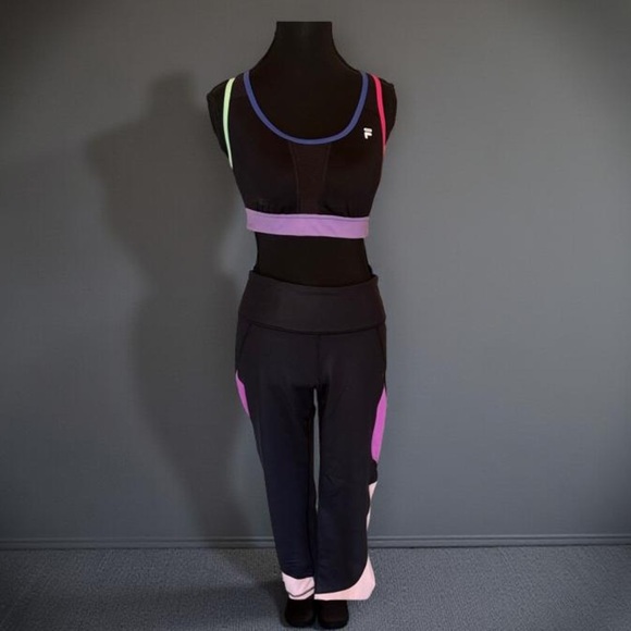 FILA Colorful Activewear Set - Picture 1 of 11